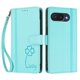 thumbnail image 3 of Funda Cartera Trébol para Google Pixel 10a con Ranuras Tarjetas y Carga Inalámbrica Verde menta, 3 of 6