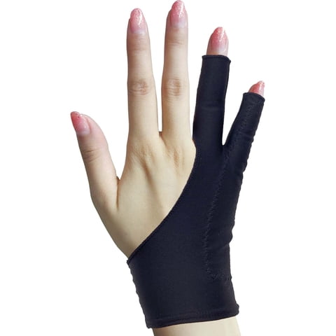 Guantes De Dibujo Timebetter Artist Para Tablet Ipad - M (Paquete De 2)