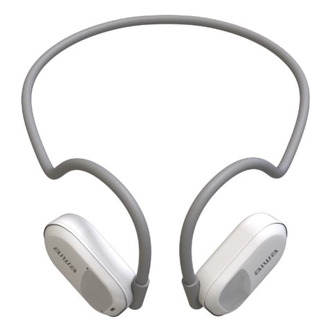 Audifonos Bluetooth Deportivos Para Conducción Aiwa Aw-Acf1 Color Blanco