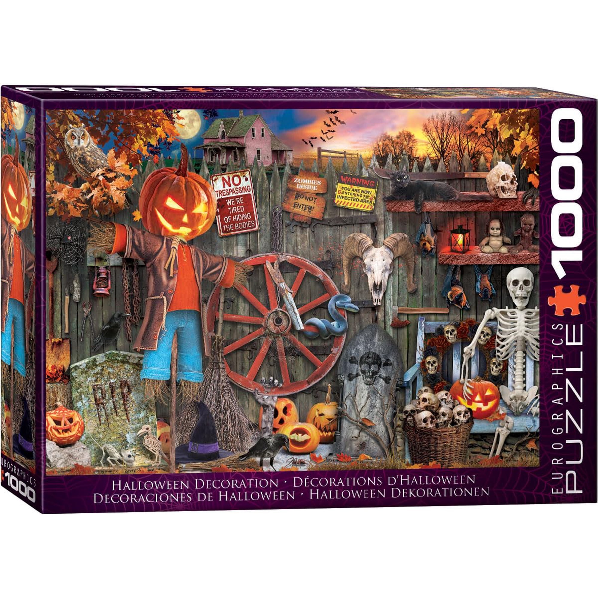 Puzzle Eurographics Para Decoración De Halloween, 1000 Piezas