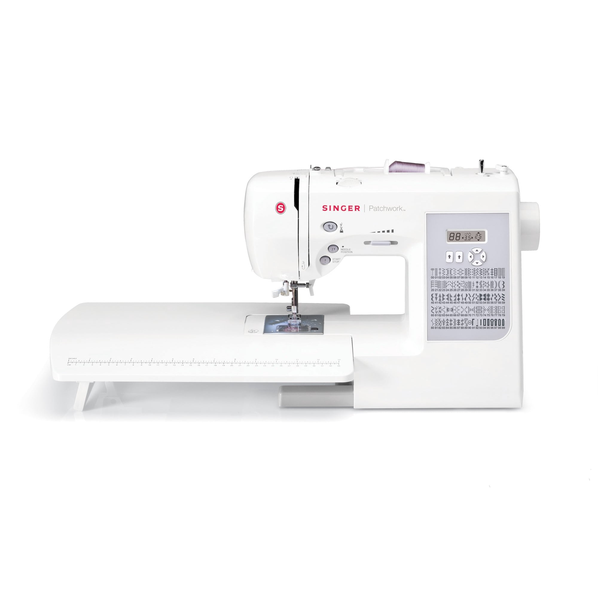 Máquina De Coser Singer 7285q, Acolchado De Retazos Con 100 Puntos
