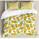 thumbnail image 1 of Indie Duvet Cover Set Group of Funky Monsters Society Different Expressions Abstract Groovy Doodle Style Decorative 3 Piece Bedding Set, 1 of 3
