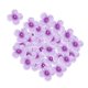 thumbnail image 5 of 500 piezas de seda artificial pétalos de rosa flor de la boda púrpura bicolor, 5 of 5