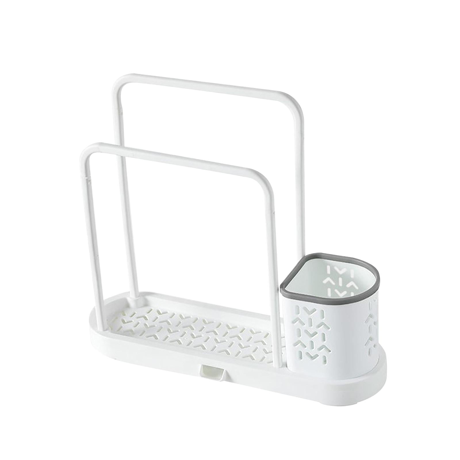 Bothyi - Soporte Para Trapos De Cocina Con Soporte Para Esponja Y Jabón, Estante Para Paños De Cocina