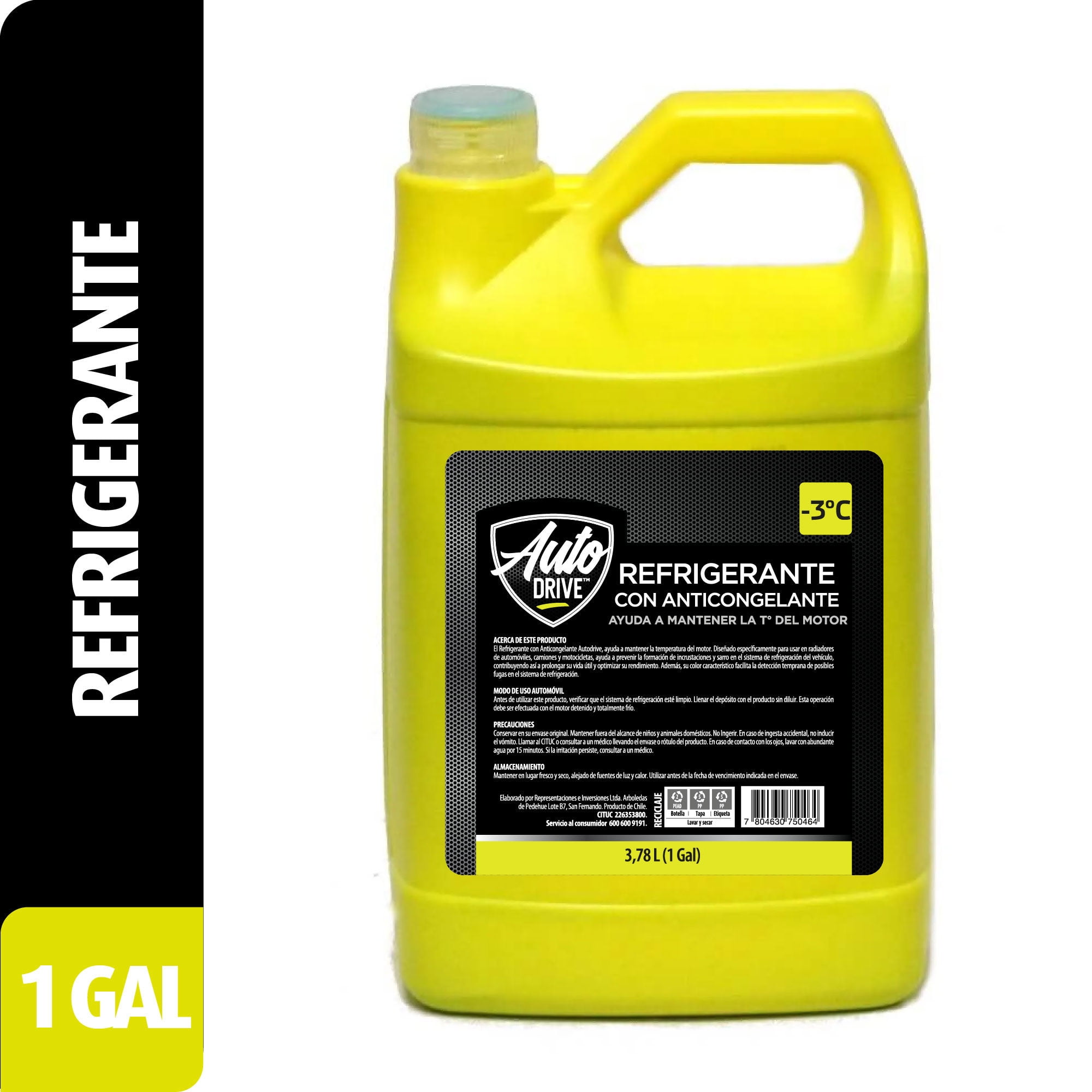 Refrigerante 3.78 L 1 Un Autodrive