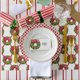 thumbnail image 4 of Caminero de mesa Hester & Cook 51 cm × 7,6 m a rayas de papel, 4 of 7