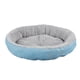 thumbnail image 2 of Cama Para Dormir De Perro Peque?o Mascota Redonda Acogedora Cama Cómoda Nido Azul + Blanco-S, 2 of 5