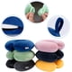 thumbnail image 4 of Almohada cervical para viajar, almohada cervical mejorada para avión, 100 % espuma viscoelástica para dormir en el reposacabezas, accesorios portátiles para avión., 4 of 7