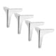 thumbnail image 5 of 4 X Hierro Metal Muebles Patas Sofá Pies Silla Armario Mesa 13cm Plata, 5 of 5