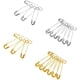 thumbnail image 5 of ® 1000 imperdibles de 21 mm, color dorado y plateado, para coser ropa y oficina (dorado), 5 of 5