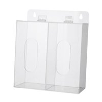 Bothyi - Dispensador De Guantes Acrílicos Para Pared O Sobremesa, Para Cubrir Zapatos, Oficina, 2 Rejillas