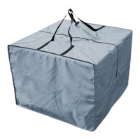 Bothyi - Bolsa De Almacenamiento Para Cojines, Bolsa Protectora, Tela Oxford Duradera Para Decoración Navideña, Gris