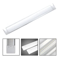 Eoland - Tubos Led 120Cm Canaleta Led Luz Canoa Plana Tubo Led 36W Blanco Canoa Led 120Cm