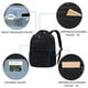 thumbnail image 2 of Mochila KROSER para portátil de viaje de 17 pulgadas, repelente al agua, negra, 2 of 3