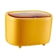thumbnail image 3 of Mini Cubo de Basura para Escritorio Portátil con Tapa para Baño Encimera Cocina Amarillo (Cubo de Basura), 3 of 3
