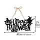 thumbnail image 1 of 1pc, Spooky Halloween Party Decorations - Pumpkin Bat Door Hanging, Ghost Festival Scene Layout, and Hanging Pendant Decorations, 1 of 5