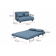 thumbnail image 3 of Sofá Cama Extensible 2 Plazas Azul con Apoyabrazos 190x150, 3 of 9