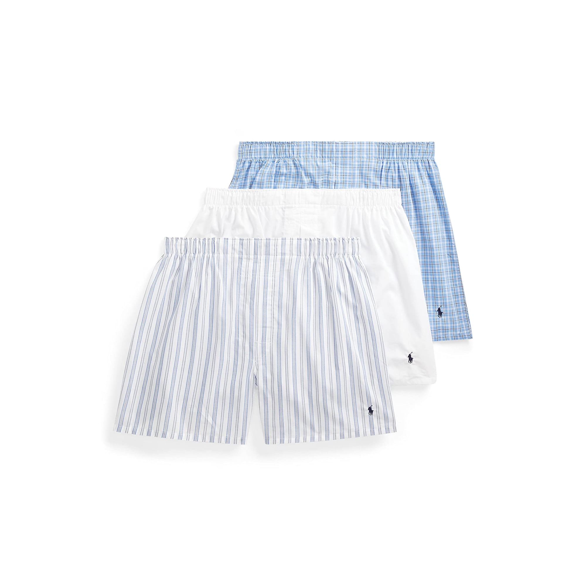 Boxers Polo Ralph Lauren Classic Fit De Algodón, Paquete De 3 Unidades, Para Hombre
