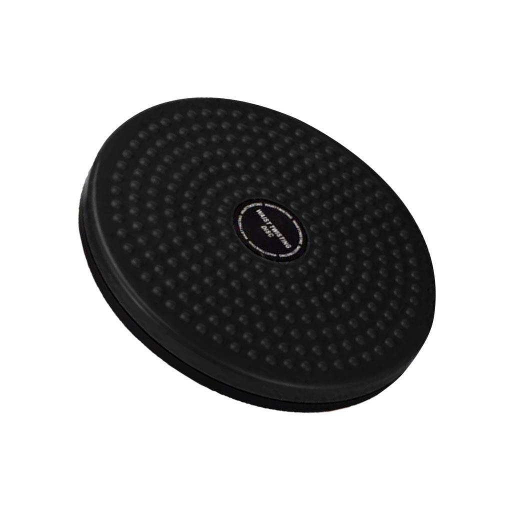 Ioensy - Tabla De Disco De Torsión De Cintura, Entrenamiento De Cuerpo Completo, Masaje De Pies Silencioso, Tabla De Torsión De Abdominales, Negro