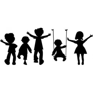 Rienda Libre Graphics - Decomural School Playground Children Playing Ws-18525