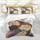 thumbnail image 5 of Efectos Secundarios Comunes Conjunto de sábanas temático, trío de piezas, cómodo y amigable con la piel, diseño único, regalo de decoración para el hogar para familiares, amigos y fans,140cm *210cm, 5 of 6