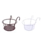 thumbnail image 2 of 2x Metal Plant Flowerpot Cesta Colgante Titular De Hierro Arte Pot Jase Soporte, 2 of 3