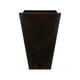 thumbnail image 2 of Macetero Marron Marmol Zurique 55cm Alto Con Plato, 2 of 2