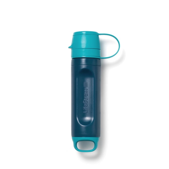 Filtro de agua LifeStraw Peak Series Solo para senderismo azul