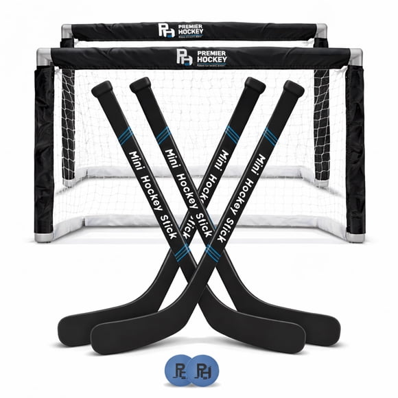 Set de Mini Hockey Premier Sports para 4 Jugadores - Kit para Interior