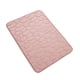 thumbnail image 4 of Alfombra De Ba?o Alfombra De Piso En Relieve De Adoquines Con Efecto 3D Para El Lado De La Ba?era De Ba?o Rosa, 4 of 5