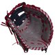 thumbnail image 2 of Guante de Softball Miken LHT Gris/Azul Marino/Rojo, 2 of 4