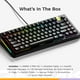 thumbnail image 3 of Glorious Gaming - GMMK 3 PRO HE: Teclado de disparo rápido, efecto Hall, ANSI 75% Tenkeyless (negro), 3 of 3