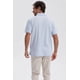 thumbnail image 3 of Polera Hombre Piqué Básica Lisa Celeste - lV, 3 of 4