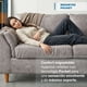 thumbnail image 4 of Sofa Milan 3C Con Resortes Pocket Cuero Kentucky Café Moro, 4 of 7