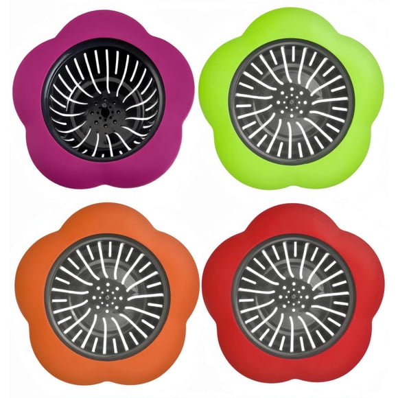 Colador de Fregadero de Silicona JIANYI 4 piezas 11 cm multicolor