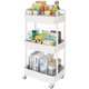 thumbnail image 1 of Carrito rodante Lainesia de 3 niveles con ruedas para cocina y baño, 1 of 8
