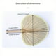 thumbnail image 3 of Stay Cool This Summer with a Handmade Natural Palm Leaf Handheld Fan!, 3 of 4