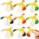 thumbnail image 1 of Pájaro Equilibrador De Gravedad 8 Piezas Con Base Triangular, 1 of 7