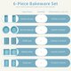 thumbnail image 5 of Juego de 11 piezas para hornear Lollicy antiadherente y apilable, 5 of 7