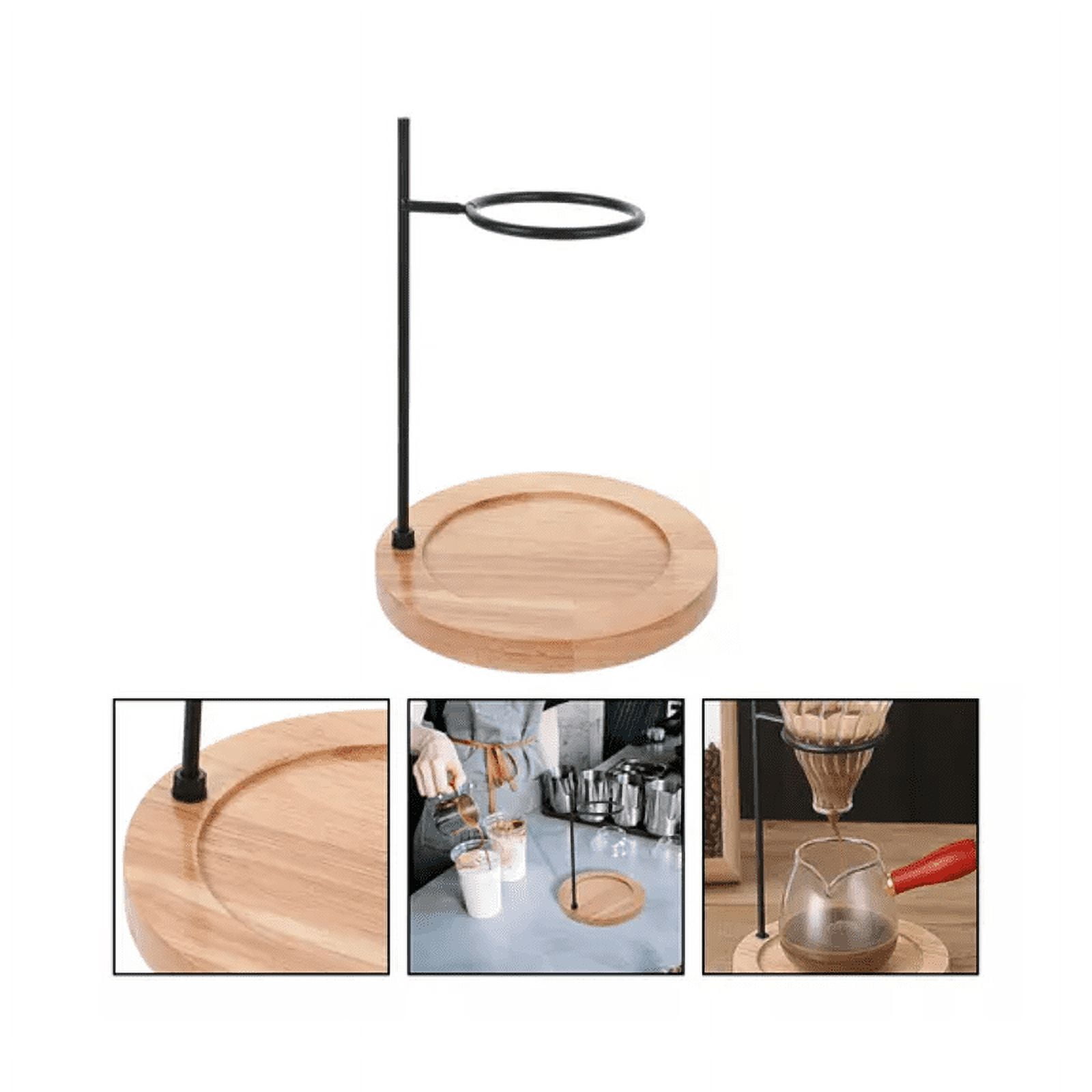 Genérico - Soporte Para Gotero De Cafa Perforado A Mano Redondo