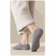 thumbnail image 2 of suxuMhao Calcetines de Forro Polar Coral, 3 Pares de Calcetines Tobilleros Gris Oscuro - Calcetines Cortos Térmicos para Otoño, Calcetines Esponjosos para el Piso con Calidez, Talla Única Que Se, 2 of 2