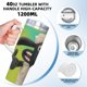thumbnail image 5 of Vaso Térmico de Acero Inoxidable Desmarcar Shaun la Oveja 1180 ml, 5 of 6