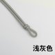 thumbnail image 1 of suxuMhao Cuerda Trenzada para Manualidades, 1 Rollo 10.9 Yardas Núcleo Gris Claro-hilado Cuerda Trenzada, Cordón Trenzado de Poliéster de 8mm para Bricolaje, Cordón Trenzado para Colgar en la Pared, 1 of 3