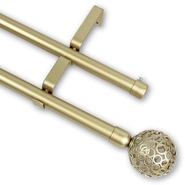 Barras De Cortina 19mm Extensibles Metálicas 120-210 Cm Guiza