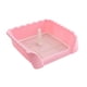 thumbnail image 3 of Orinal Para Perros Orinal Para Perros Peque?os Bandeja De Entrenamiento Para Orinar Con Pared De Protección Rosa, 3 of 5