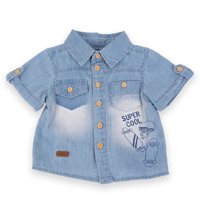 Camisa Bebe Niño Denim Pillin