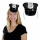 thumbnail image 3 of Gorro de policía con diadema Beistle, tela negra especial para policías, 3 of 3