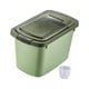 thumbnail image 4 of Contenedor De Almacenamiento De Arroz De Grano, Dispensador De Cereales, Cubo Hermético, Caja De Almacenamiento De Alimentos Para Mascotas, Verde, 4 of 5