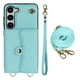thumbnail image 1 of Crossbody PU Leather Phone Case For Samsung Galaxy S23 S22 Plus Note 20 Ultra Wallet Card Slots Magnetic Lanyard Cover, 1 of 3