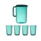 thumbnail image 1 of Jarra De Agua Para Puerta De Nevera Con Tapa, Jarra De Nevera De 2 L Para Jugo, Bebida De Limonada, 5 Uds., Verde, 1 of 5